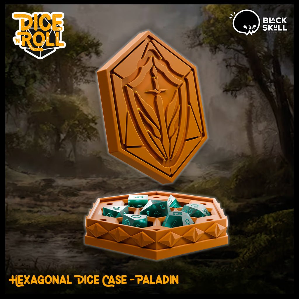 Custom 3D printed Class Dice Box - Mini Megastore