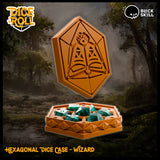 Custom 3D printed Class Dice Box - Mini Megastore