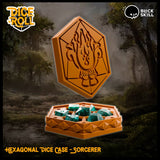 Custom 3D printed Class Dice Box - Mini Megastore
