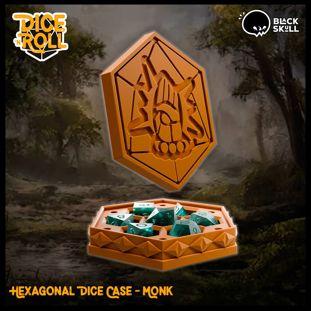 Custom 3D printed Class Dice Box - Mini Megastore