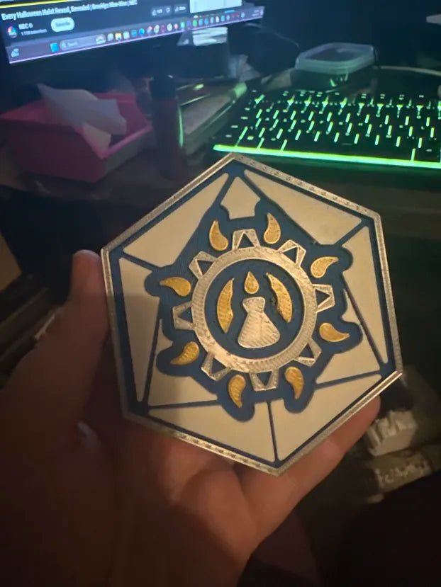 Custom 3D printed Class Dice Box - Mini Megastore
