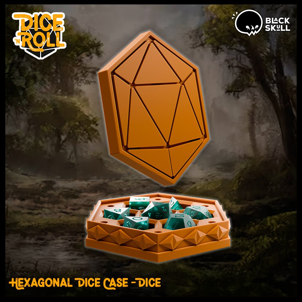 Custom 3D printed Class Dice Box - Mini Megastore