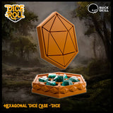 Custom 3D printed Class Dice Box - Mini Megastore