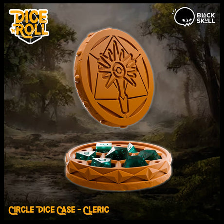 Custom 3D printed Class Dice Box - Mini Megastore