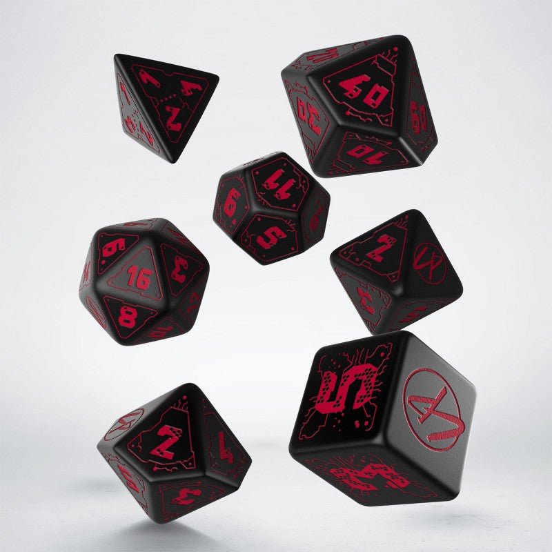 Cyberpunk Red Dice Set - Mini Megastore