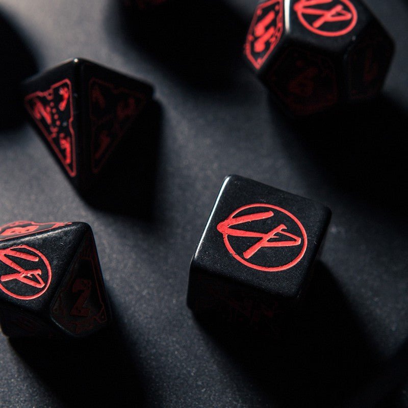 Cyberpunk Red Dice Set - Mini Megastore