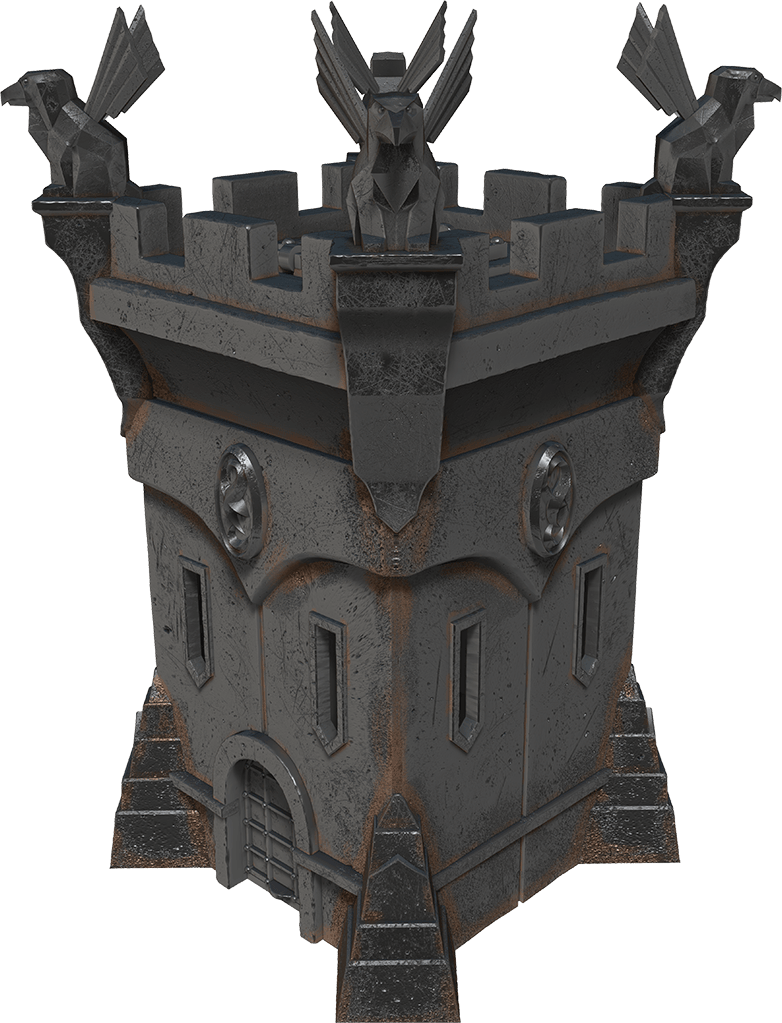 Daern's Instant Fortress Table-Sized Replica: D&D Icons of the Realms - Mini Megastore