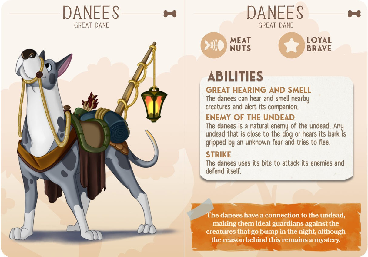 Danees the Great Dane Dog Companion Miniatures - Mini Megastore