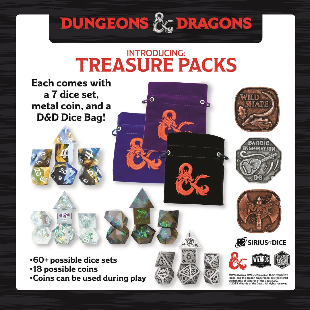 D&D Acererak's Treasure Packs Dice Booster - Mini Megastore