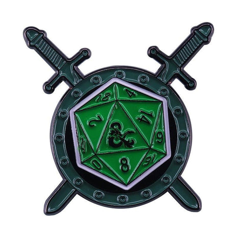D&D enamel metal pins / brooch 47 styles - Mini Megastore