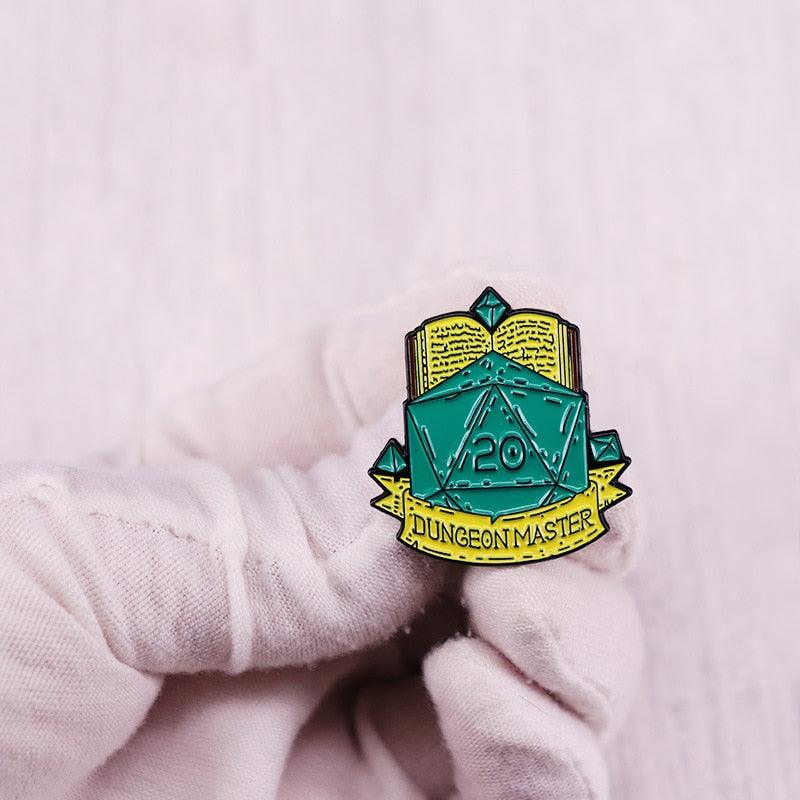 D&D enamel metal pins / brooch 47 styles - Mini Megastore