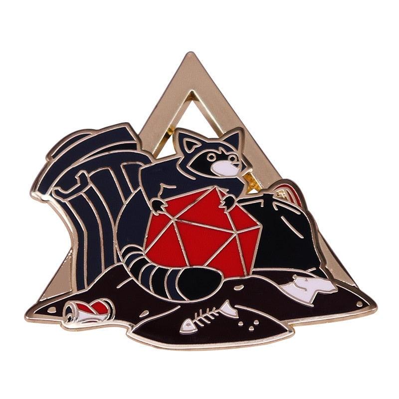 D&D enamel metal pins / brooch 47 styles - Mini Megastore