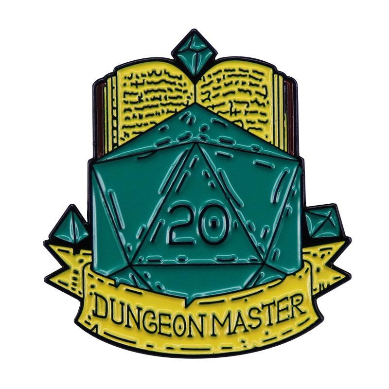 D&D enamel metal pins / brooch 47 styles - Mini Megastore