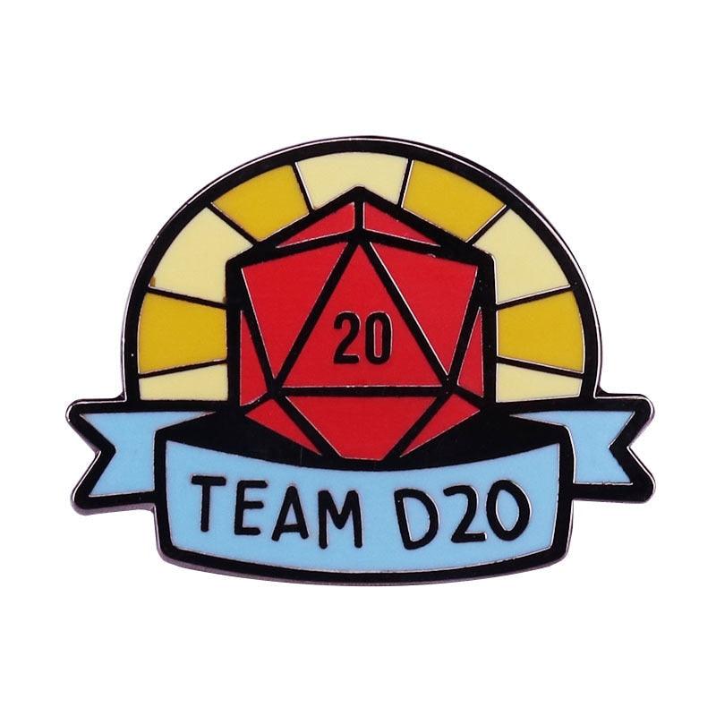 D&D enamel metal pins / brooch 47 styles - Mini Megastore