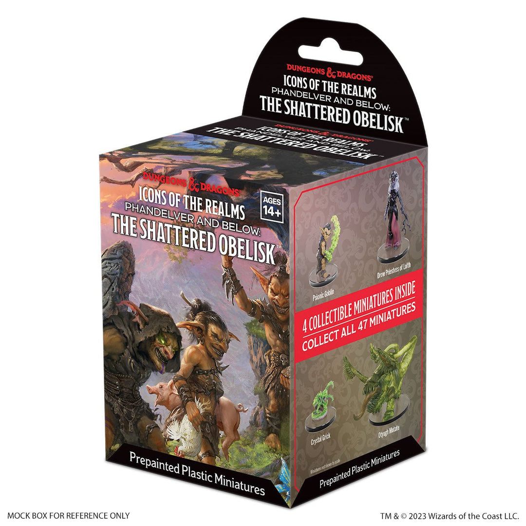 D&D Icons of the Realms: Phandelver and Below: The Shattered Obelisk 8 ct. Booster Brick (Set 29) - Mini Megastore
