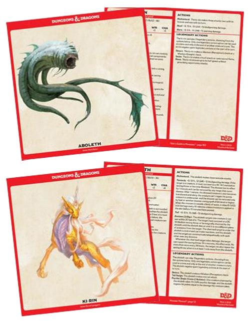 D&D Monster Stat block Cards Epic Monsters - Mini Megastore