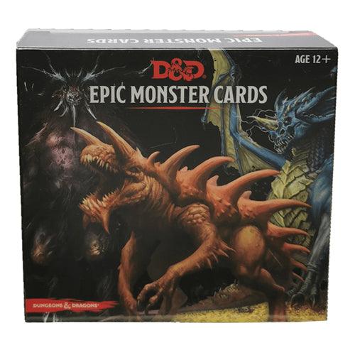 D&D Monster Stat block Cards Epic Monsters - Mini Megastore