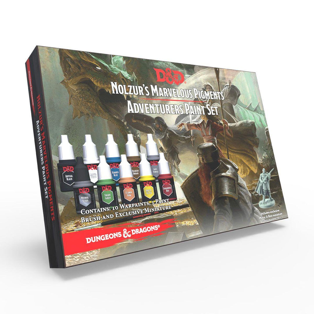 D&D: Nolzur's Marvelous Pigments - Adventurers Paint Set - Mini Megastore