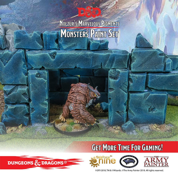 D&D: Nolzur's Marvelous Pigments - Monsters Paint Set - Mini Megastore