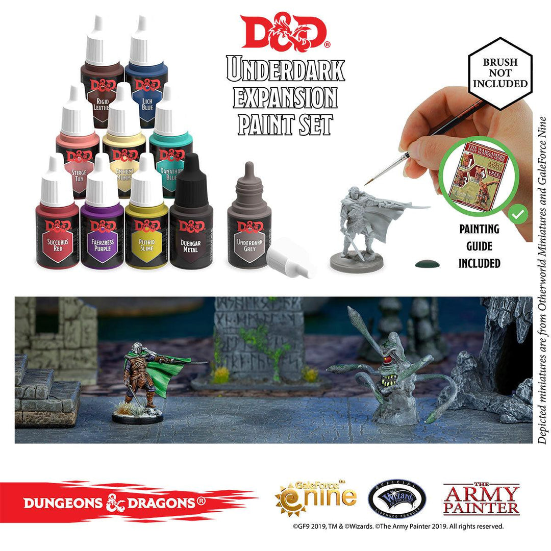 D&D: Nolzur's Marvelous Pigments Underdark Paint Set - Mini Megastore