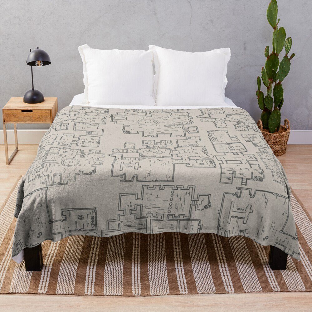D&D Style Blankets / Bed Throw Blanket 22 Styles - Mini Megastore