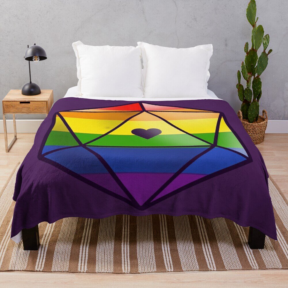 D&D Style Blankets / Bed Throw Blanket 22 Styles - Mini Megastore