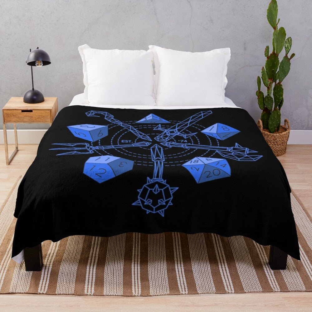 D&D Style Blankets / Bed Throw Blanket 22 Styles - Mini Megastore