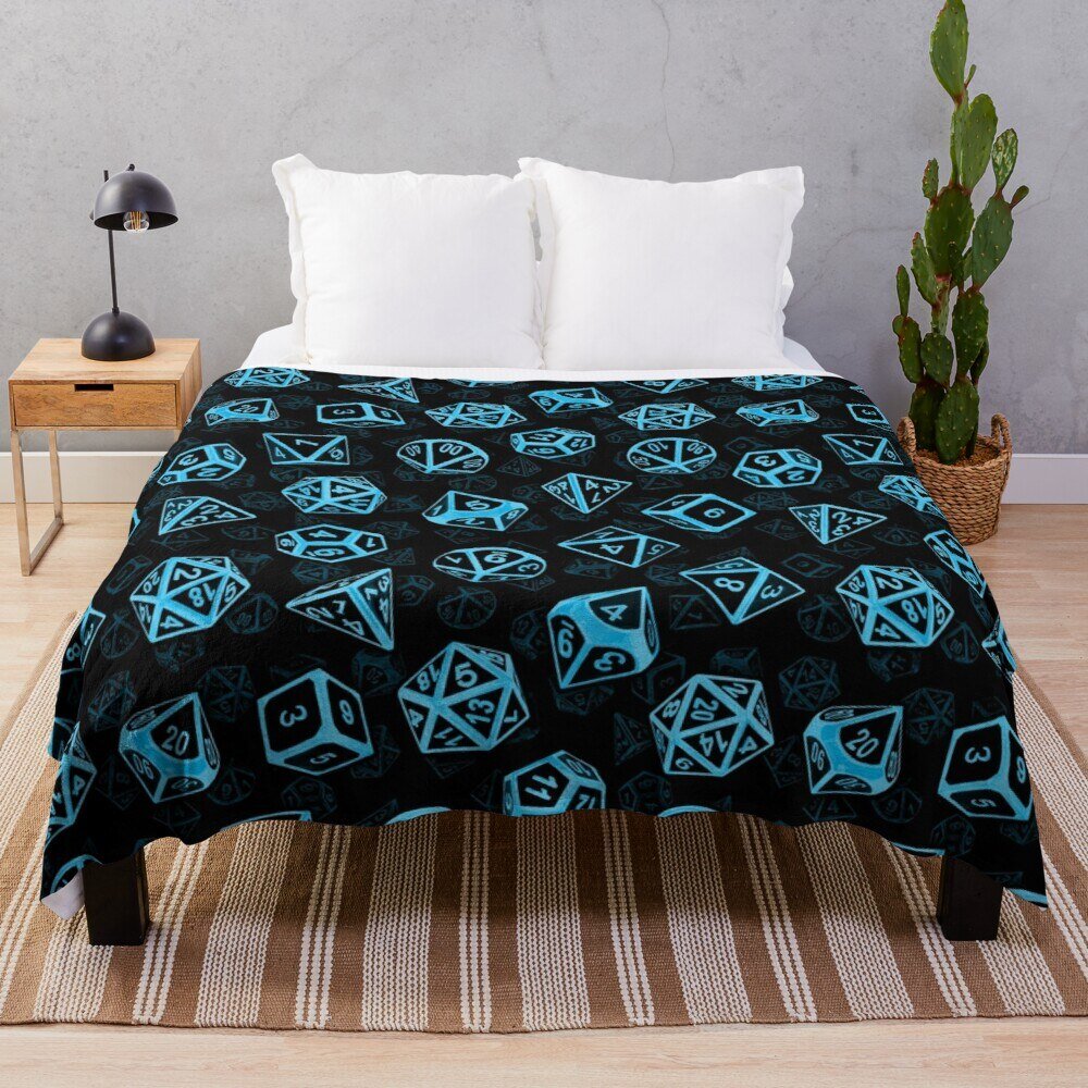 D&D Style Blankets / Bed Throw Blanket 22 Styles - Mini Megastore