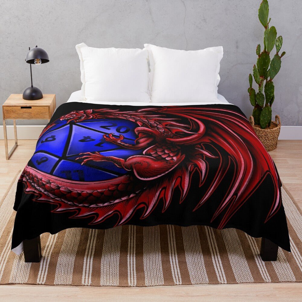 D&D Style Blankets / Bed Throw Blanket 22 Styles - Mini Megastore