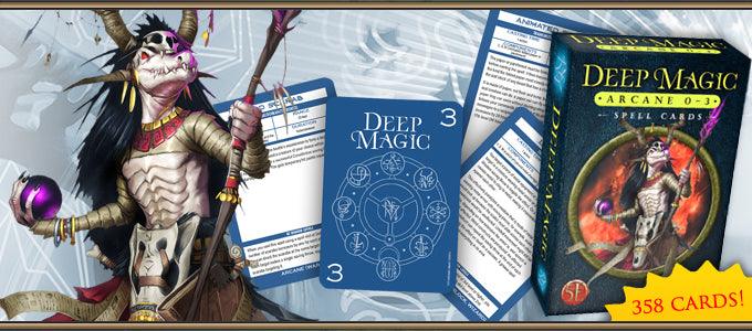 Deep Magic Spell Cards: Arcane 0 – 3 (358 cards) - Mini Megastore