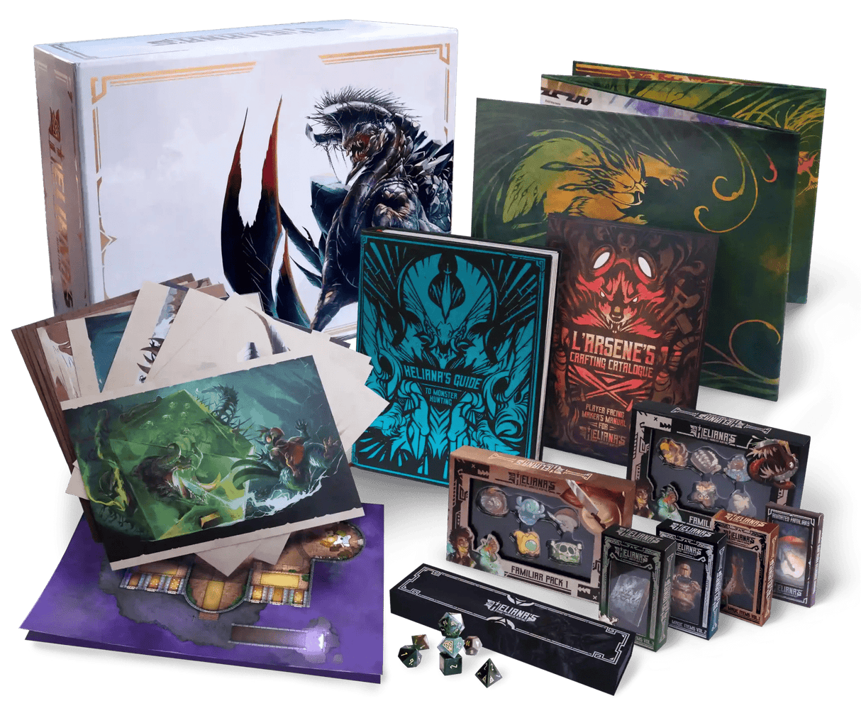 Deluxe Box – Heliana’s Guide to Monster Hunting - Mini Megastore