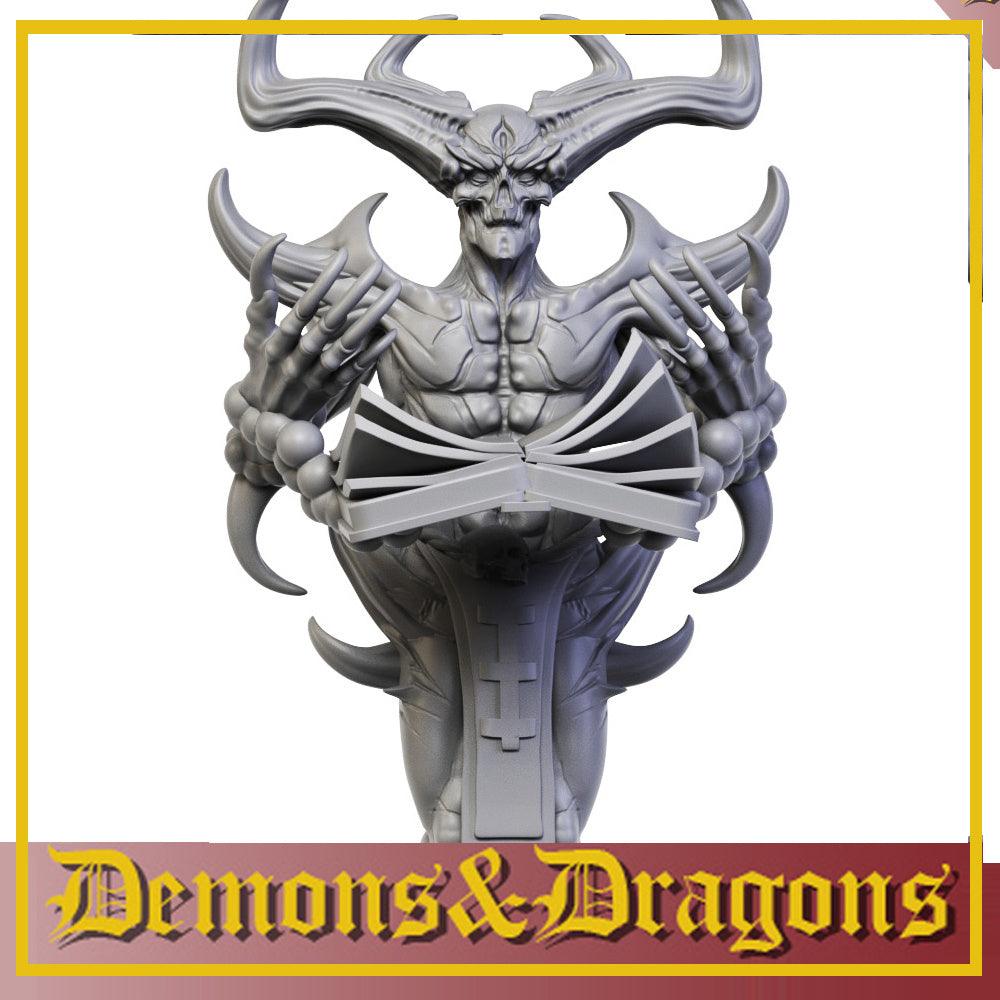 Demon Mage Miniature - Mini Megastore