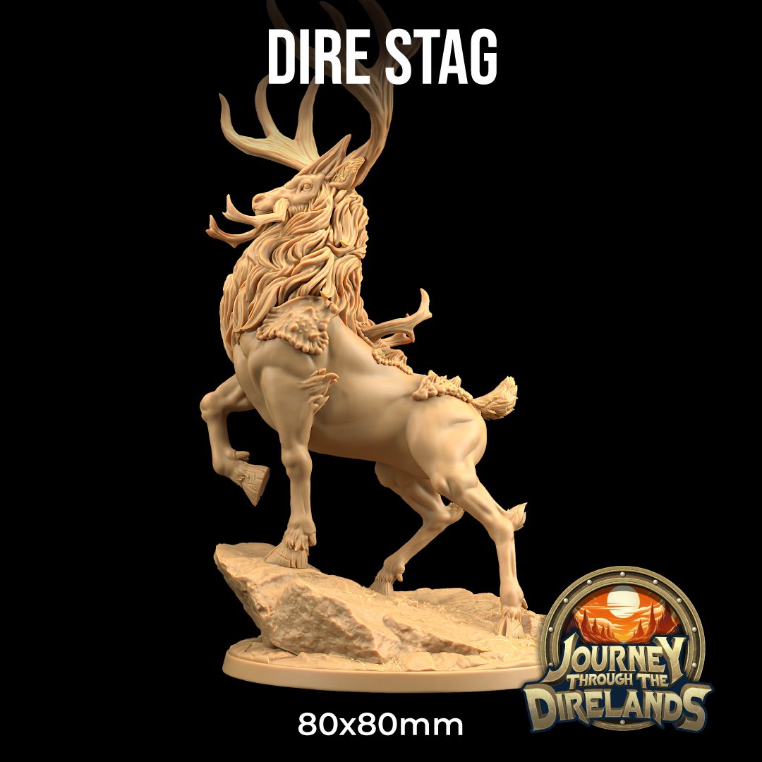 Dire Stag Miniature - Mini Megastore