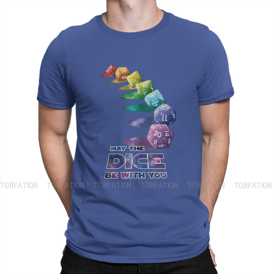 DnD May the Dice be With You pride dice shirt - Mini Megastore