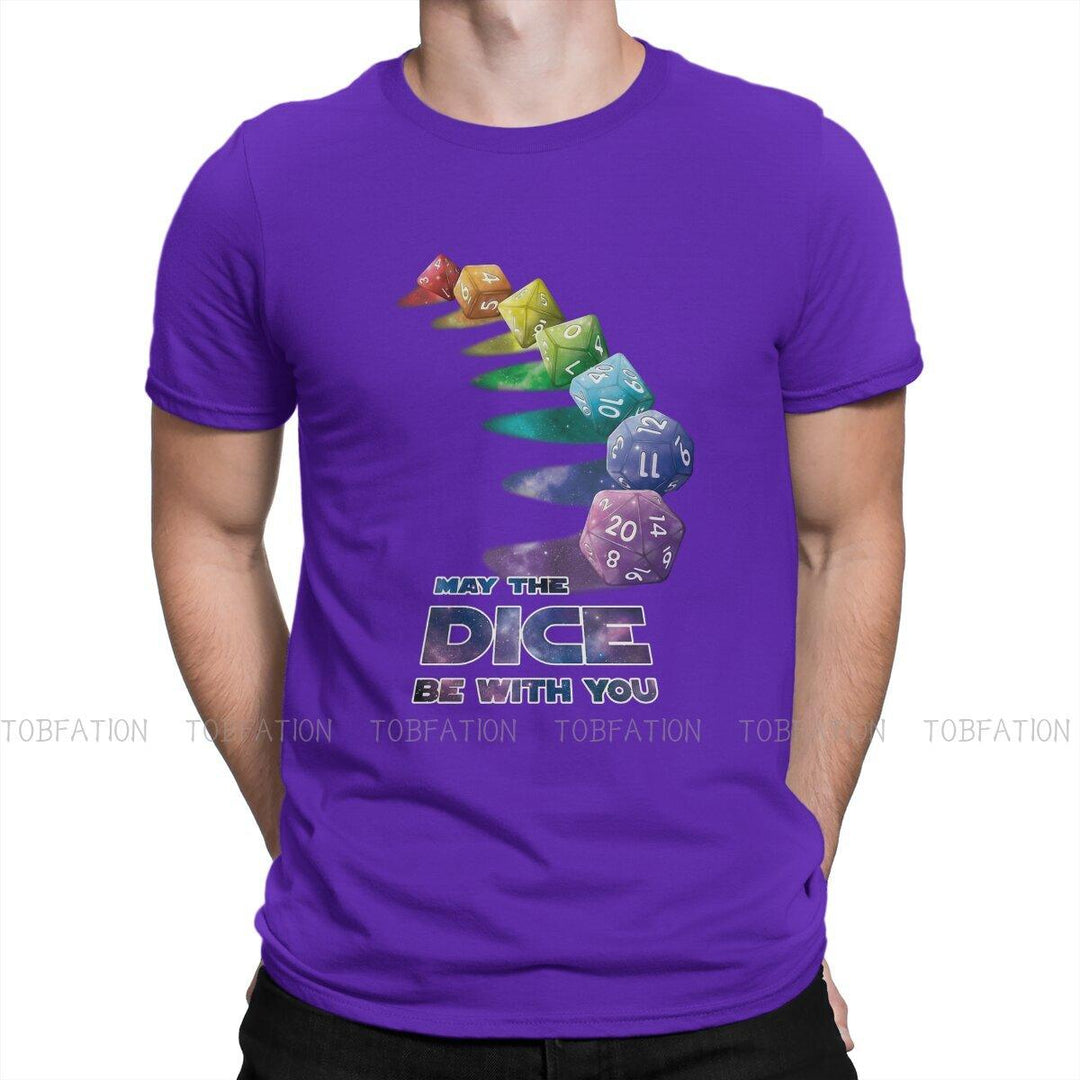 DnD May the Dice be With You pride dice shirt - Mini Megastore