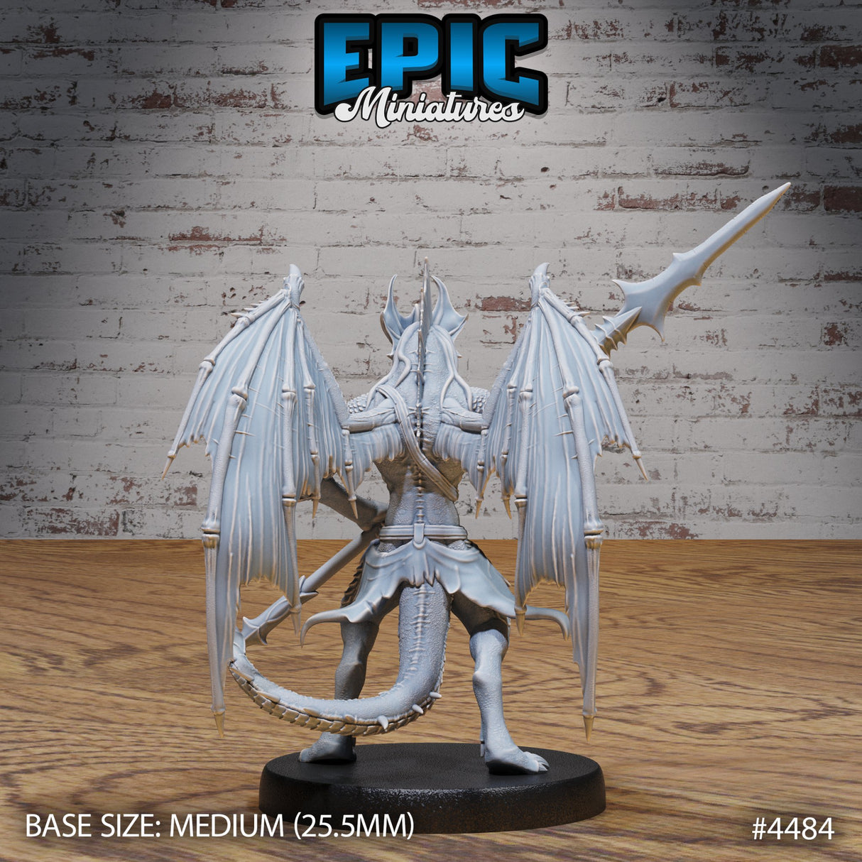 Draconic Demon Brass Miniatures - Mini Megastore