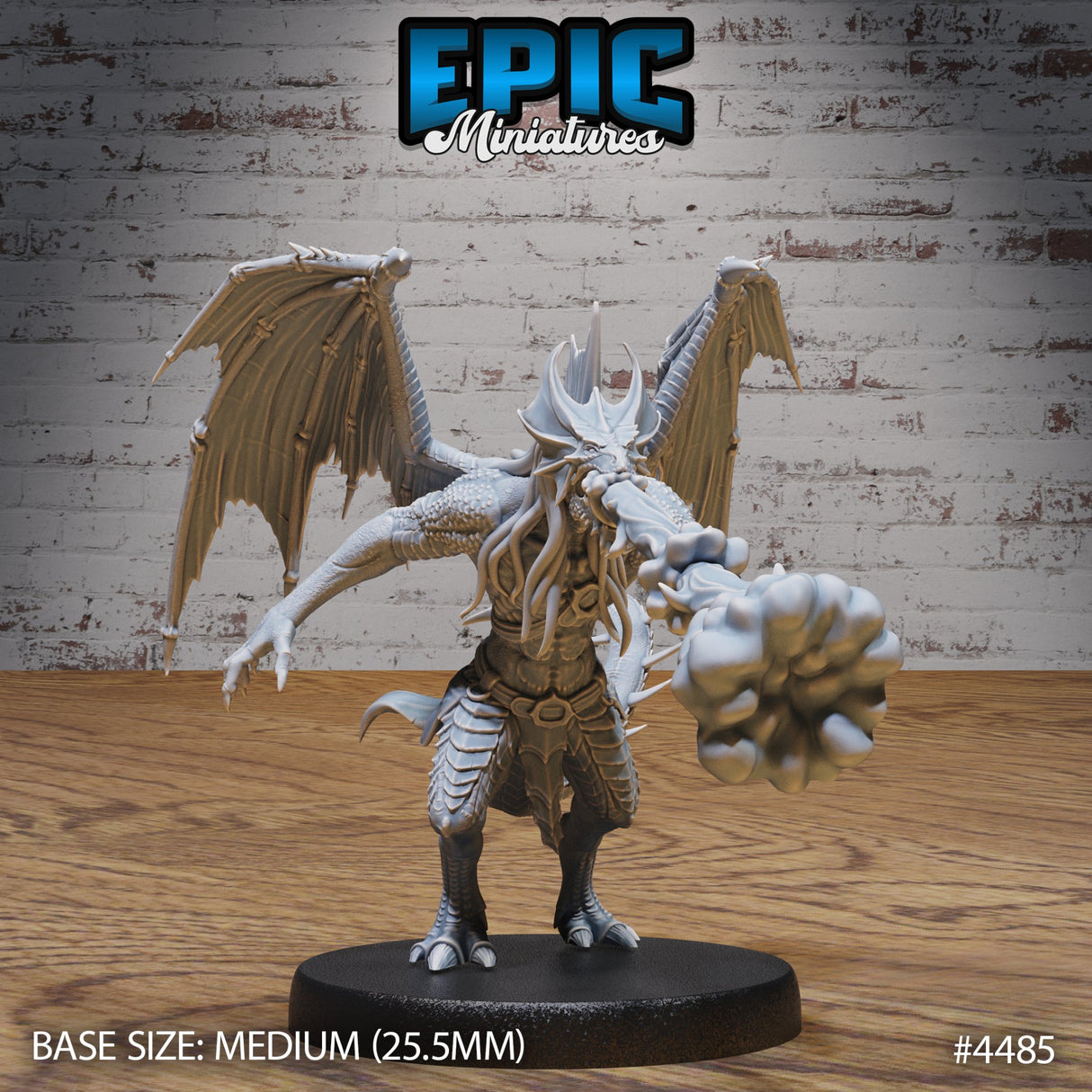 Draconic Demon Brass Miniatures - Mini Megastore