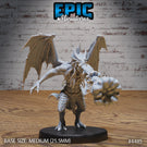 Draconic Demon Brass Miniatures - Mini Megastore