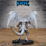 Draconic Demon Brass Miniatures - Mini Megastore