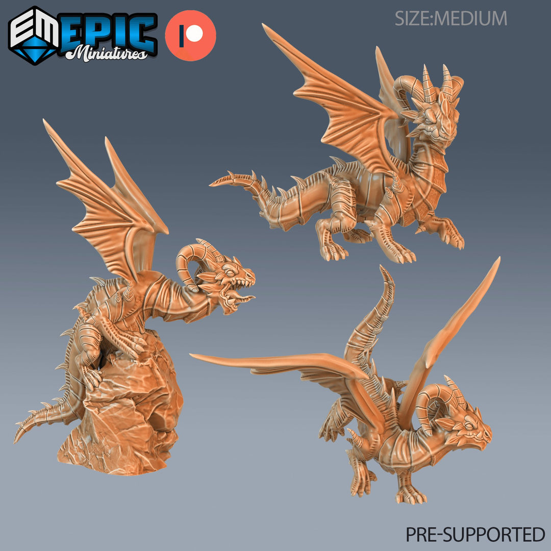 Dragon Wyrmling Miniatures - Mini Megastore