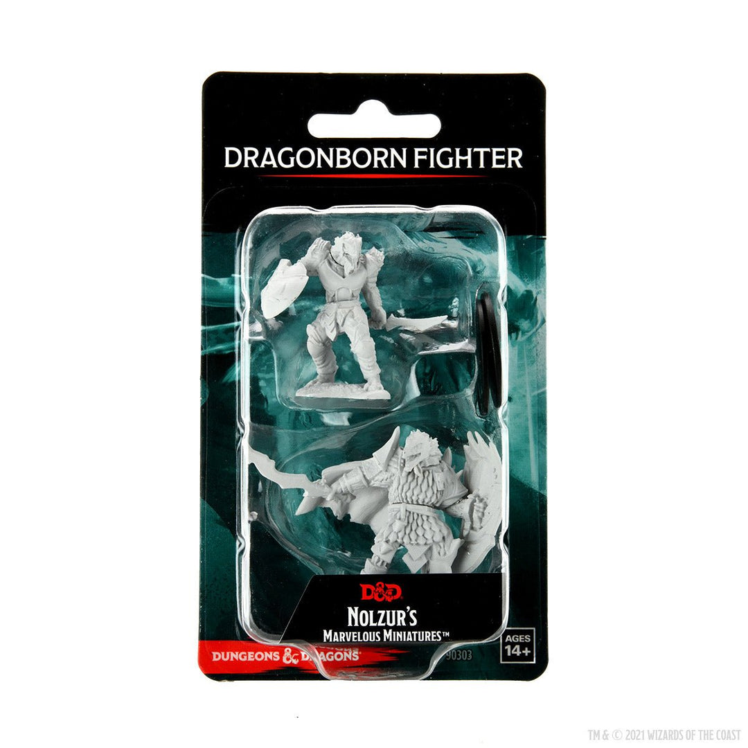 Dragonborn Fighter Male - Nolzur's Marvelous Miniatures - Mini Megastore