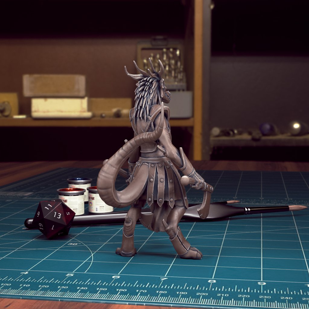 Dragonborn Fighter Miniatures - Mini Megastore