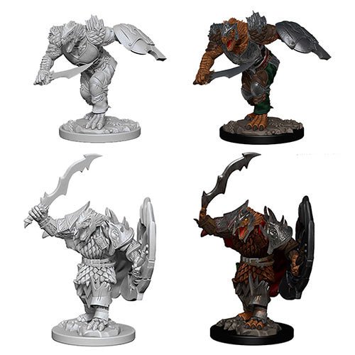 Dragonborn Male Fighter: Nolzurs Marvelous Miniatures - Mini Megastore
