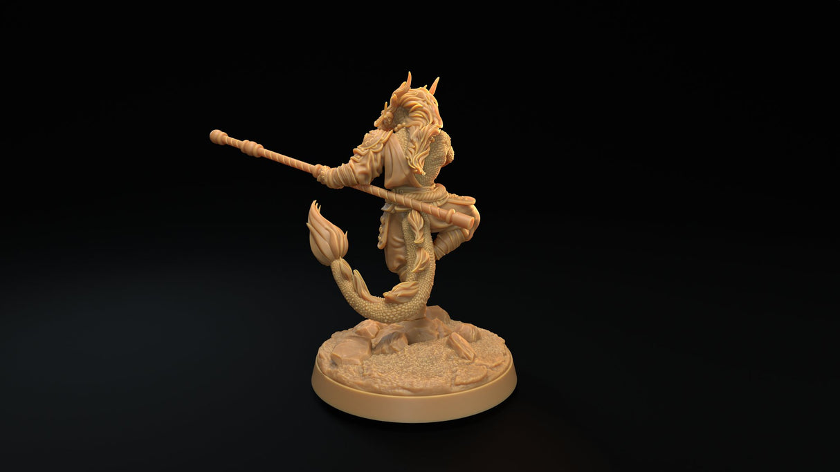 Dragonborn Monk Miniatures - Mini Megastore