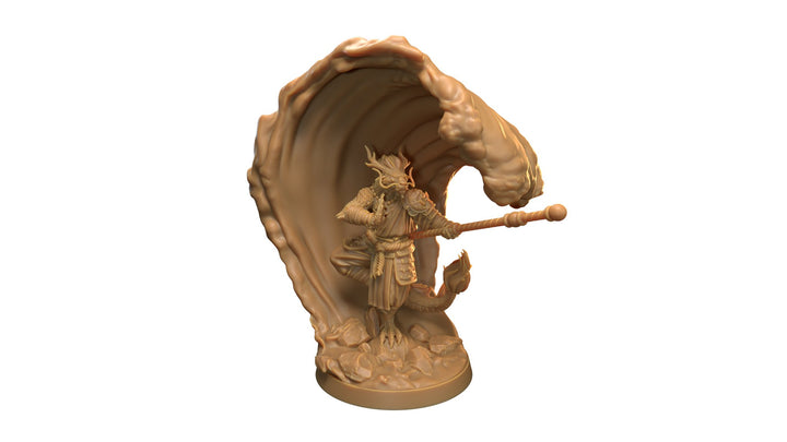 Dragonborn Monk Miniatures - Mini Megastore