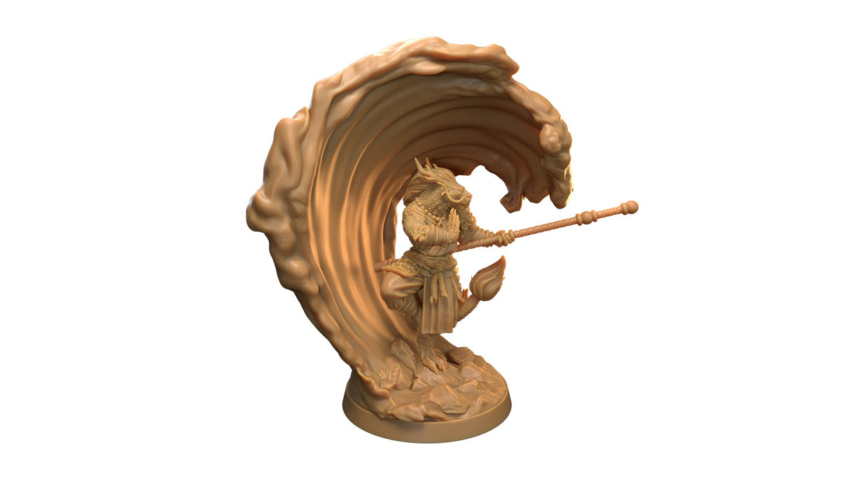 Dragonborn Monk Miniatures - Mini Megastore