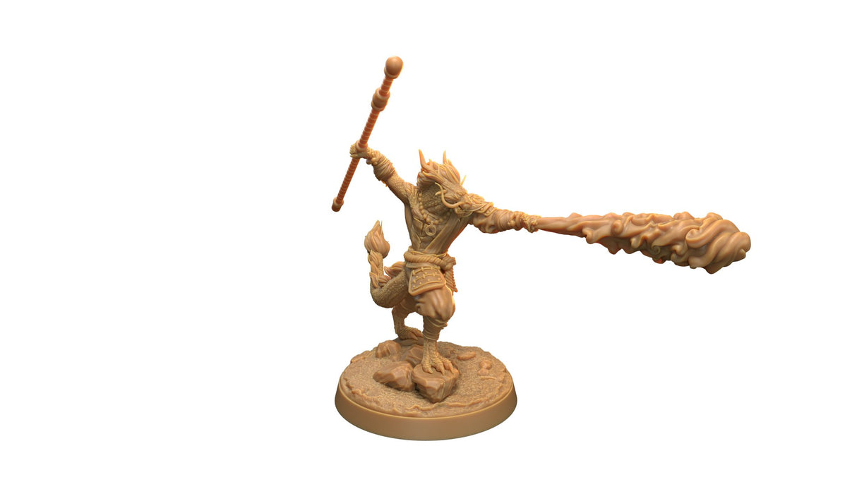 Dragonborn Monk Miniatures - Mini Megastore
