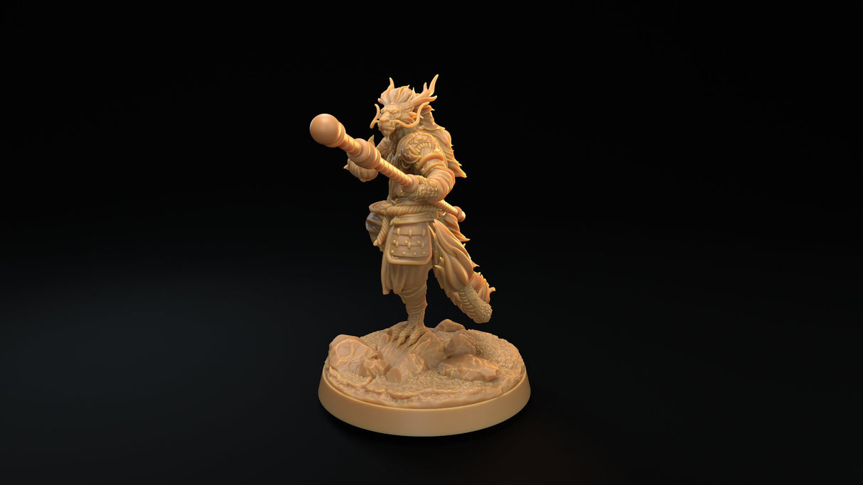Dragonborn Monk Miniatures - Mini Megastore