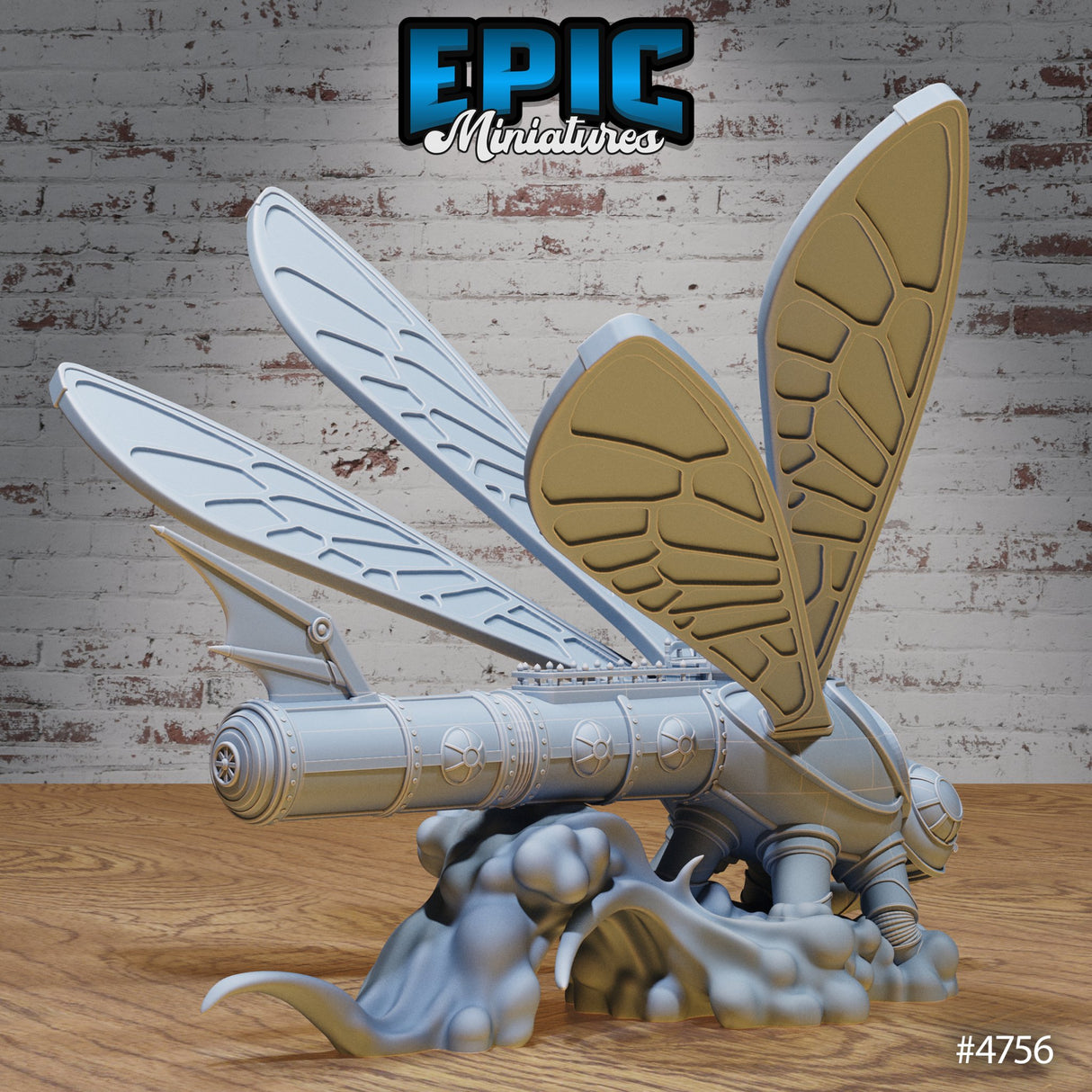 Dragonfly Spelljammer Multifloor Airship and Small Tactical ship Miniature - Mini Megastore