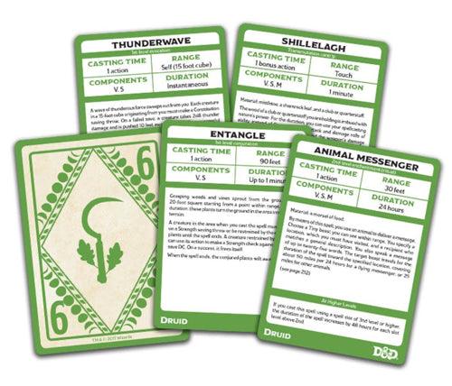 Druid Spell Cards - Mini Megastore